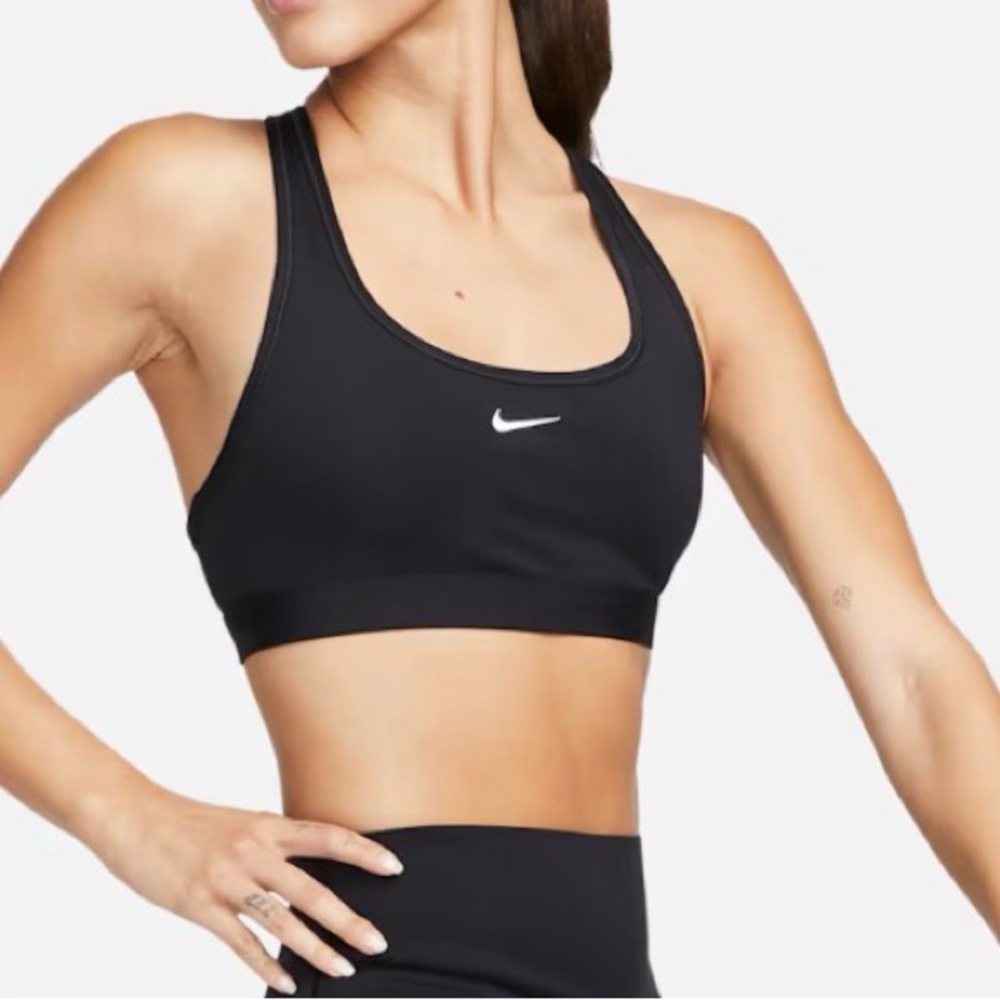 Nike Women's Black and White Sports Bra
